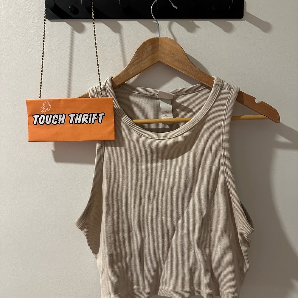 Women’s H&M Beige Sleeveless Top